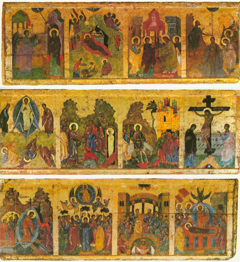 Праздничный ряд Софии Новгородской Праздничный ряд Софии Новгородской