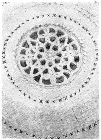 Раваница. Церковь. Круглое окно