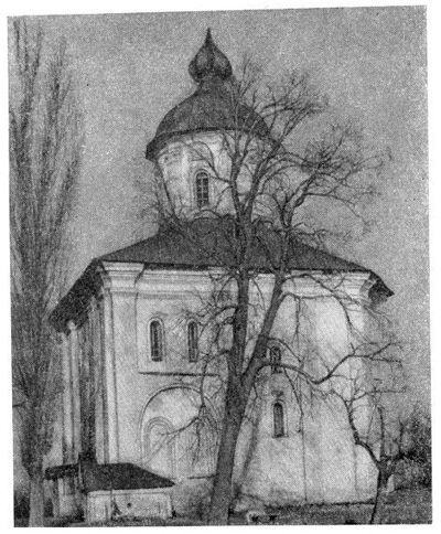 Киев. Михайловский собор Выдубицкого монастыря. Вид с юга