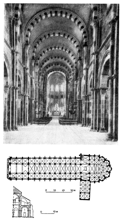 Везлэ. Монастырская церковь