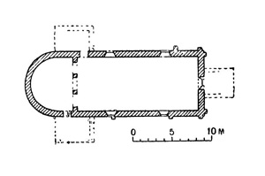 Брадуэлл. Церковь св. Петра, 653 г. Брадуэлл. Церковь св. Петра, 653 г.