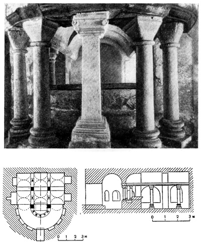 Кведлинбург. «Крипта Виперти», 1-я половина X в.