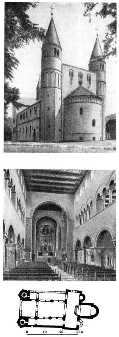 Гернроде. Монастырская церковь св. Кириака, 961 г. — XII в.