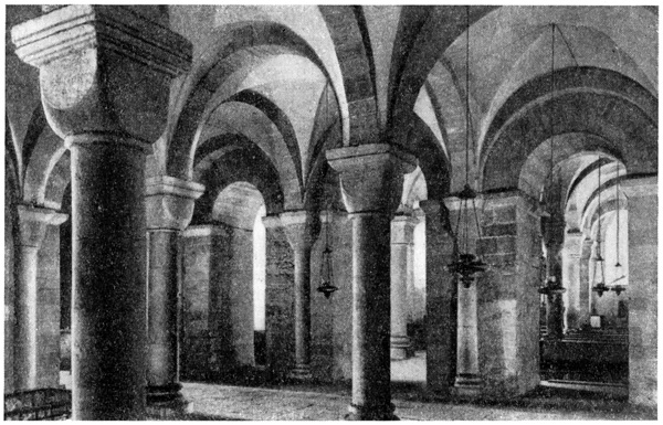 Шпейер. Собор. Крипта, начало XI в.