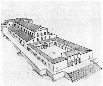 Рим. Базилика св. Петра. Реконструкция