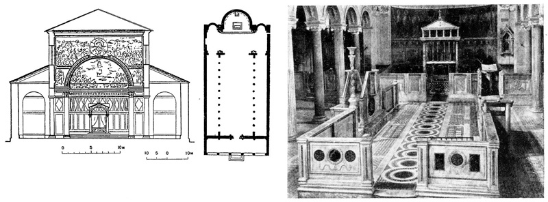 Рим. Базилика Сан Пьетро ин Винколи, V в., VI в., XVI в.