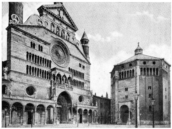 Кремона. Собор, начало XII в.