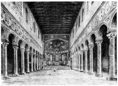 Равенна. Базилика Сант Аполлинаре ин Классе, VI в.