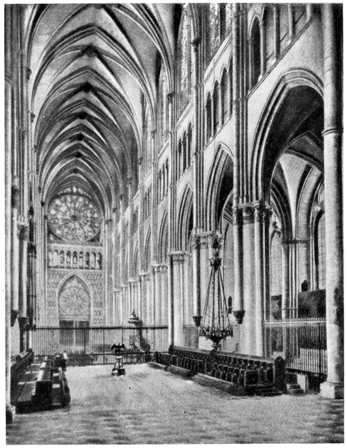 Реймс. Собор. Средний неф