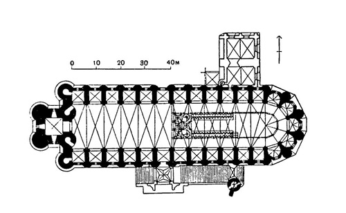 Альби. Собор, 1280—1400 гг.