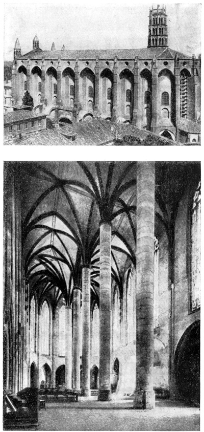 Тулуза. Церковь Якобинцев, XIII в.— начало XIV в.