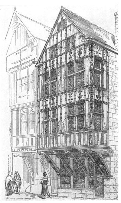 Фахверковый жилой дом в Реймсе