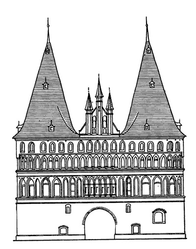 Кёльн. Ворота Гереона, XV в.