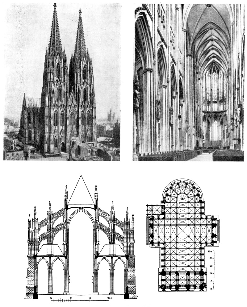 Кёльн. Собор, XIII—XIX вв.