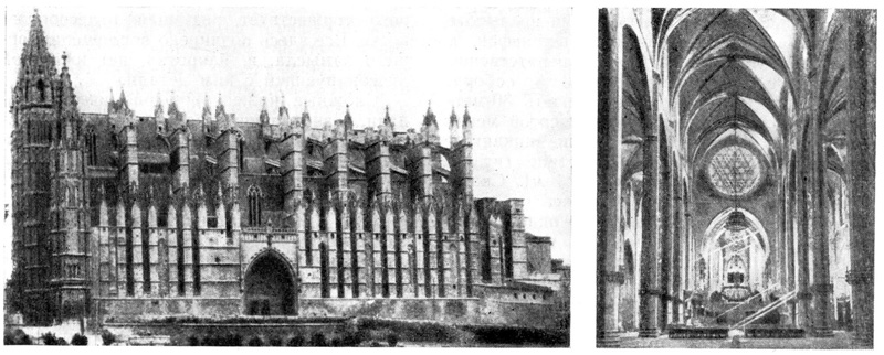 Пальма на острове Мальорка. Собор, начат в 1329 г.