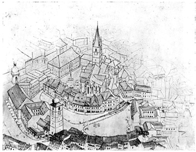 Сибиу. Центральная часть города