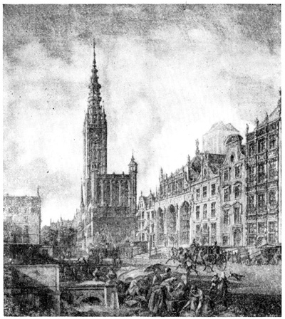 Гданьск. Ратуша, 1372—1382 гг., 1502 г., 1561 г. Гданьск. Ратуша, 1372—1382 гг., 1502 г., 1561 г.